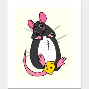 Rat Dakimakura (Version 3) Posters and Art